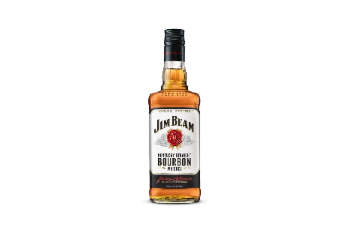 Jim Beam Kentucky Bourbon (750 ml Bottle) (1 x 750 ml)