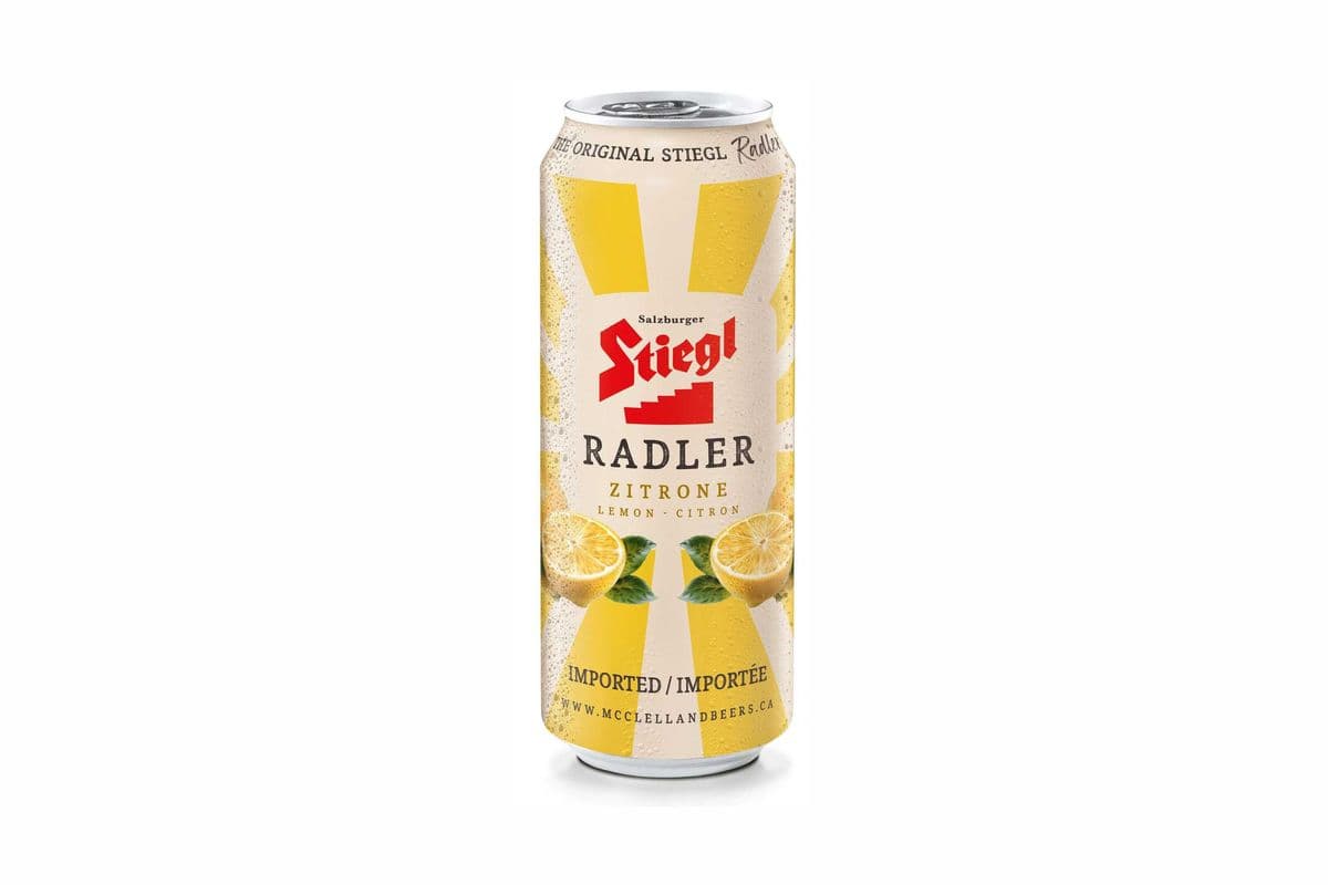 Stiegl Radler Zitrone (Lemon) 500ml Can (1 x 500ml)