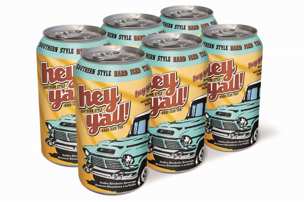 Hey Y All Iced Tea (6 x 355Ml Cans)