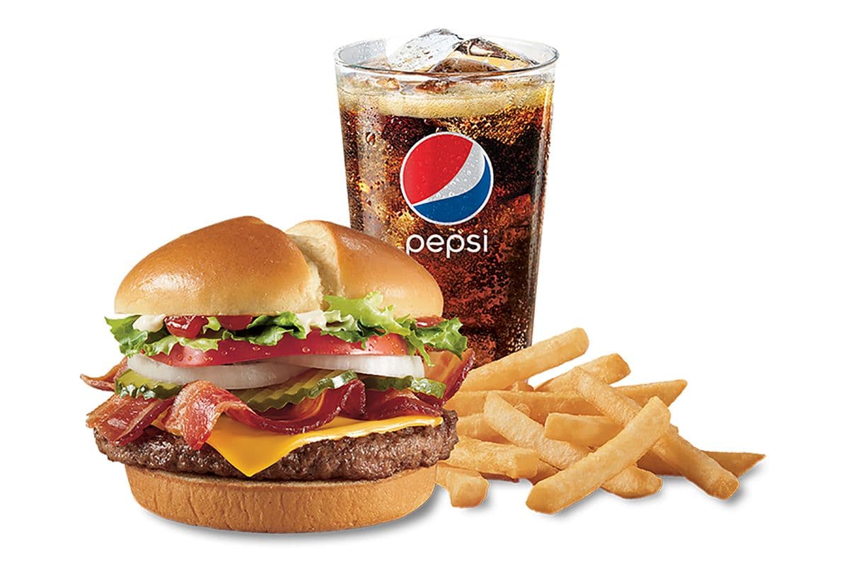 Bacon Cheese GrillBurger™ (1/4 lb) Combo