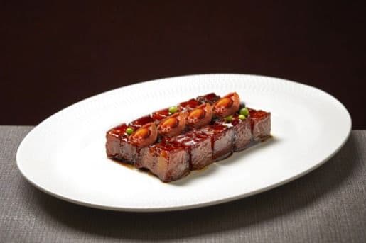 Braised Pork with Abalone 鲍鱼红烧肉