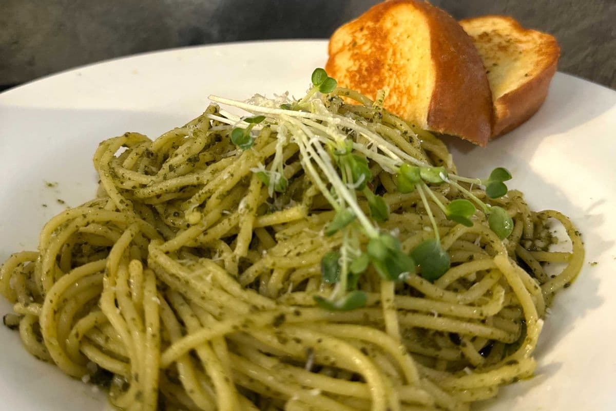 Garlic Basil Pasta