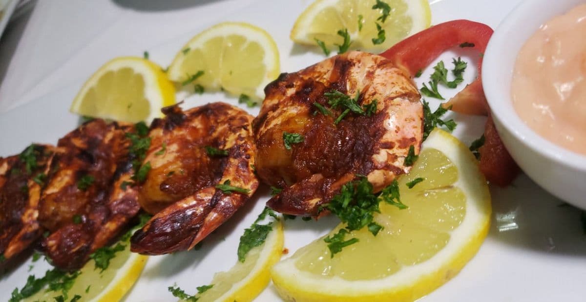 Grilled Shrimp Skewer