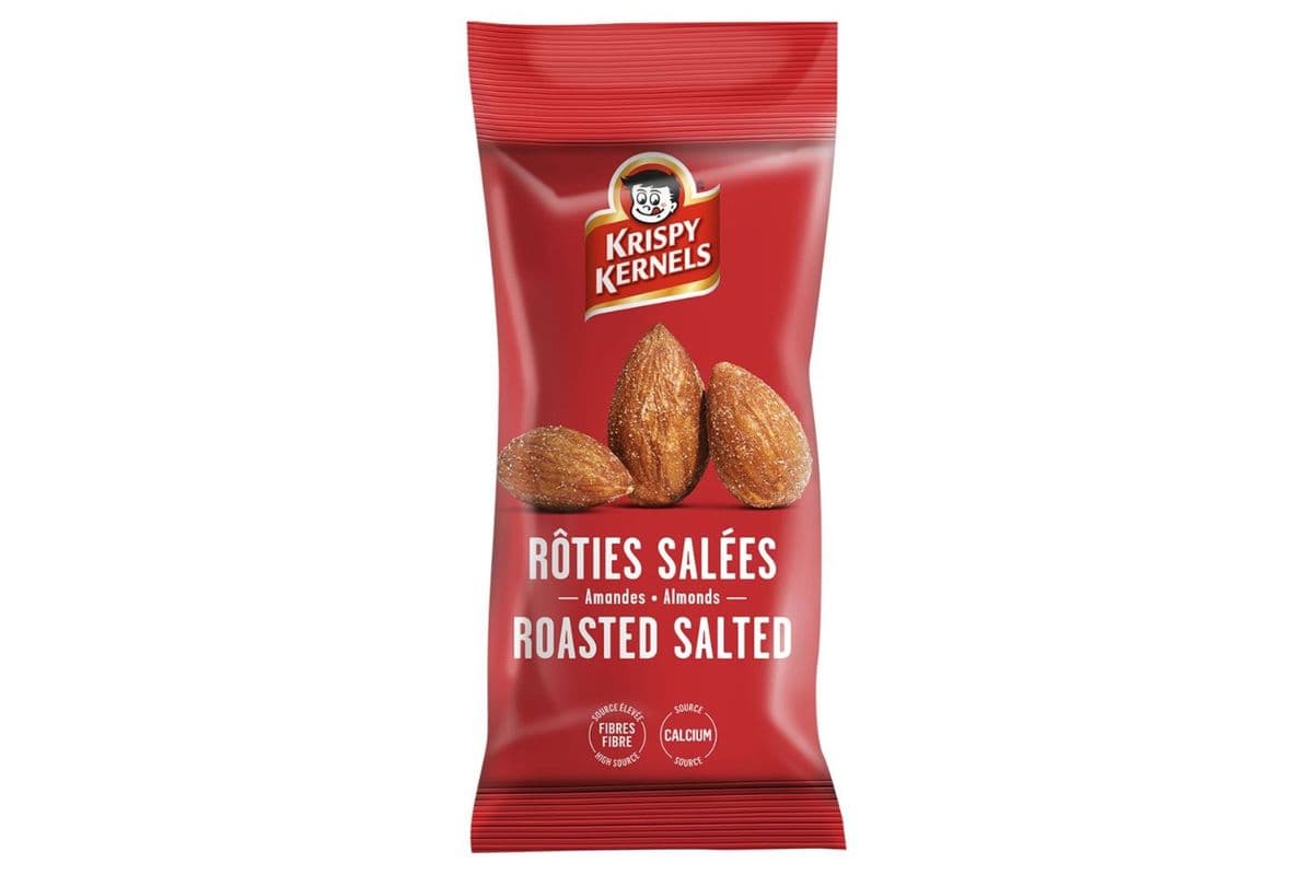 Krispy Kernels Roasted Salted Almonds (60 g)