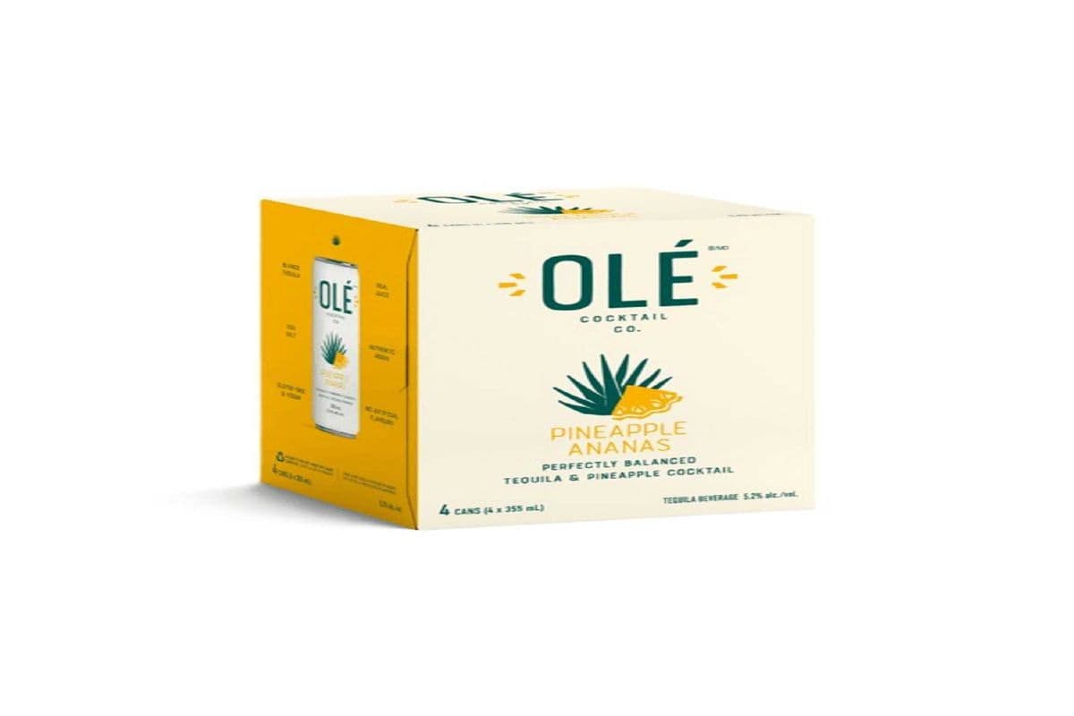 140961. OLE PINEAPPLE (4 x 355ML (CANS))