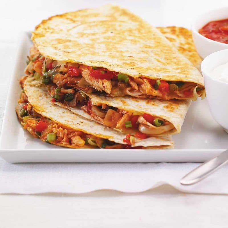 Quesadillas légumes rôtis / Roasted Vegetables Quesadillas