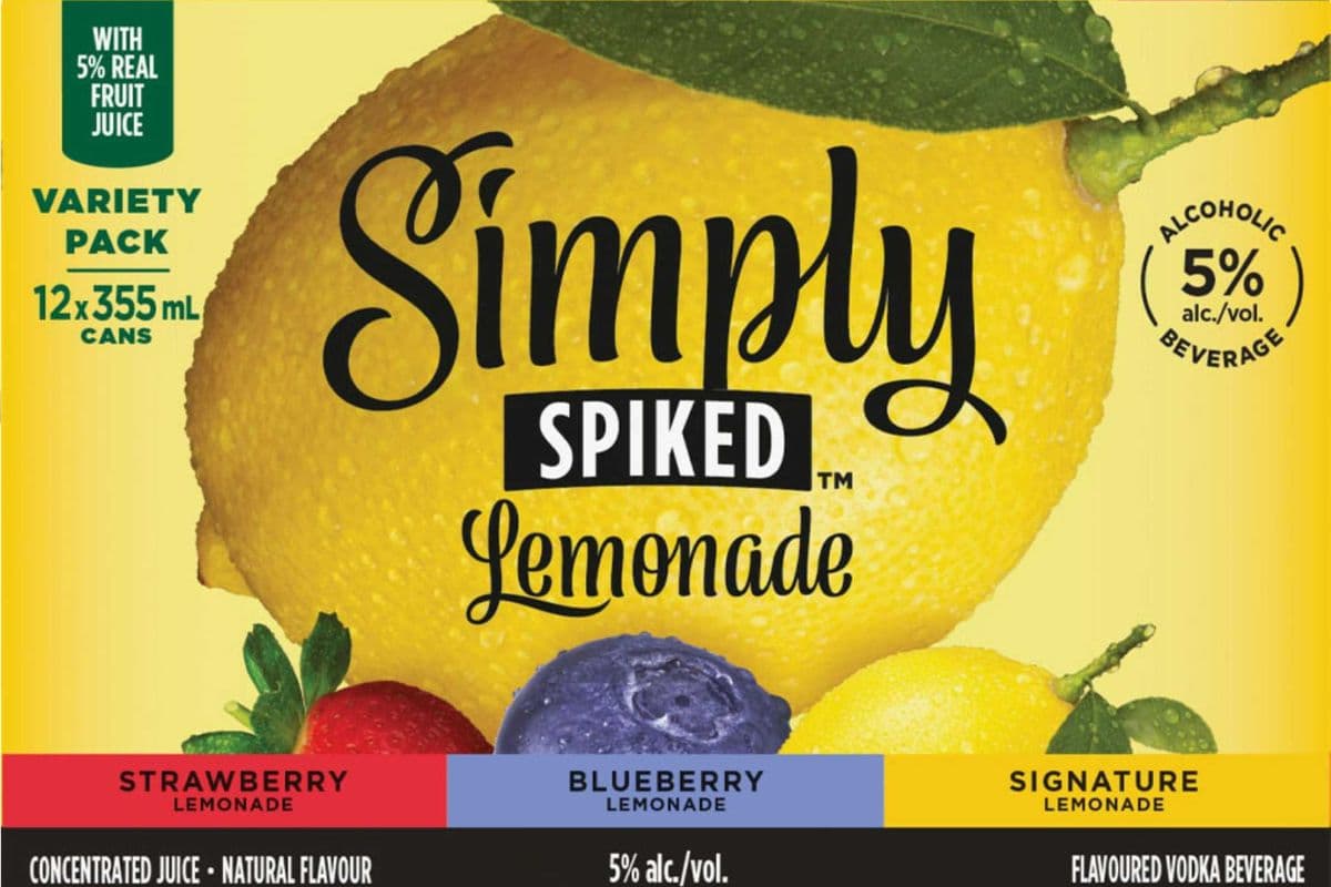 Simply Spiked Mixer (12 x 355 ml)