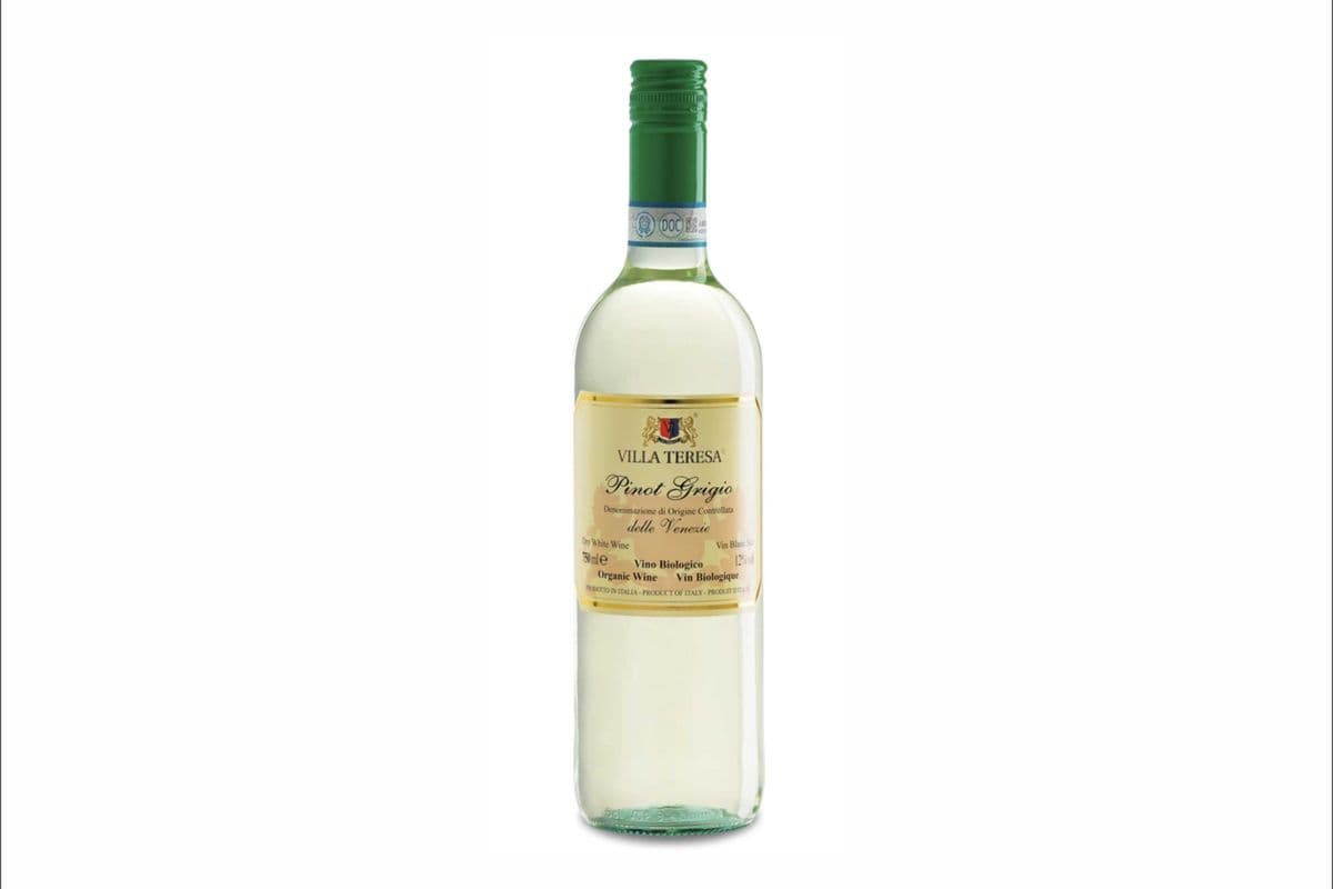 Villa Teresa Organic Pinot Grigio 750ml (1 x 750ml)