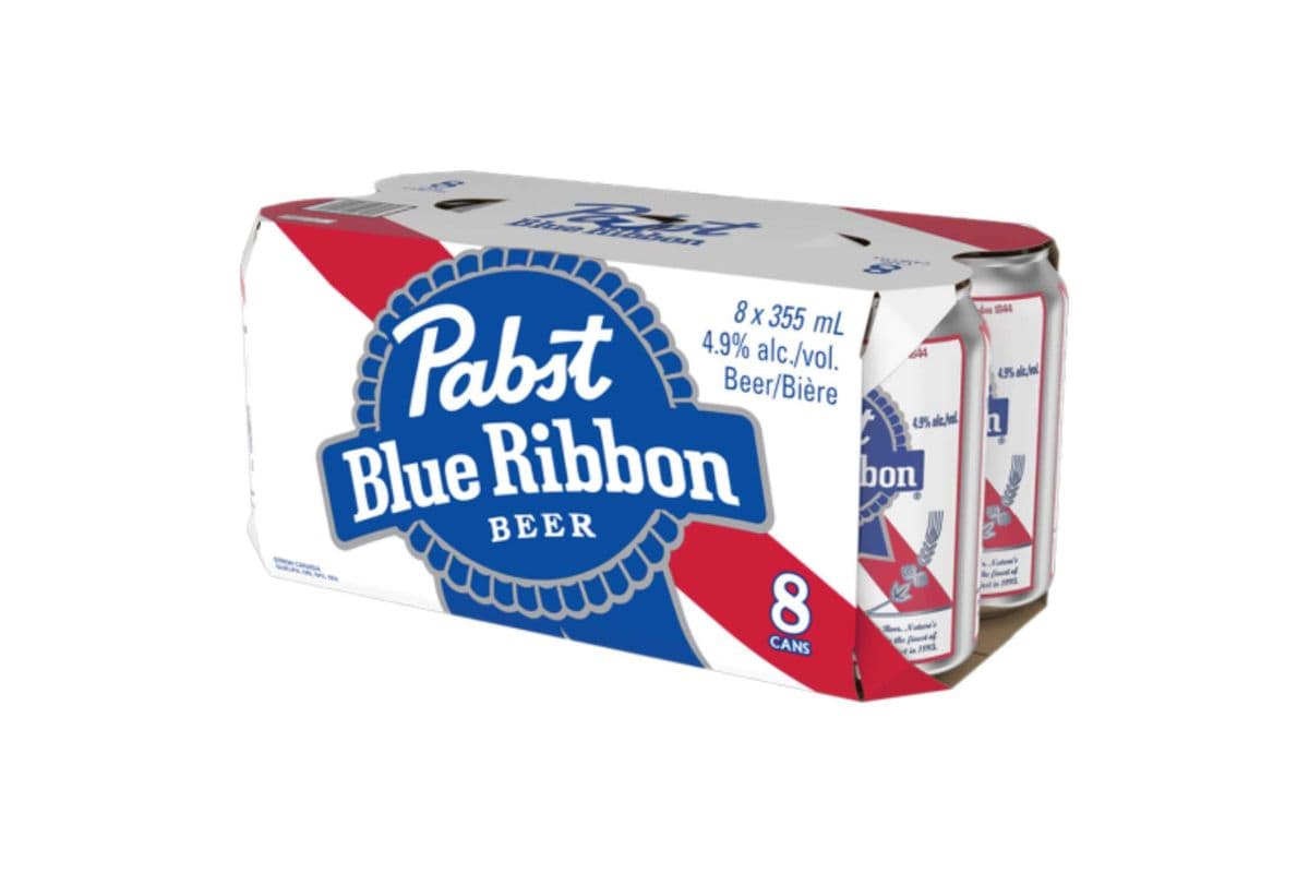 Pabst Blue Ribbon (8 x 355ml Cans)