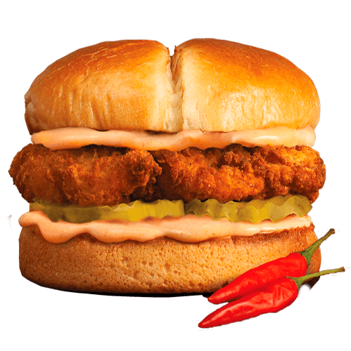 Spicy Plant-Based Chick'n Sandwich