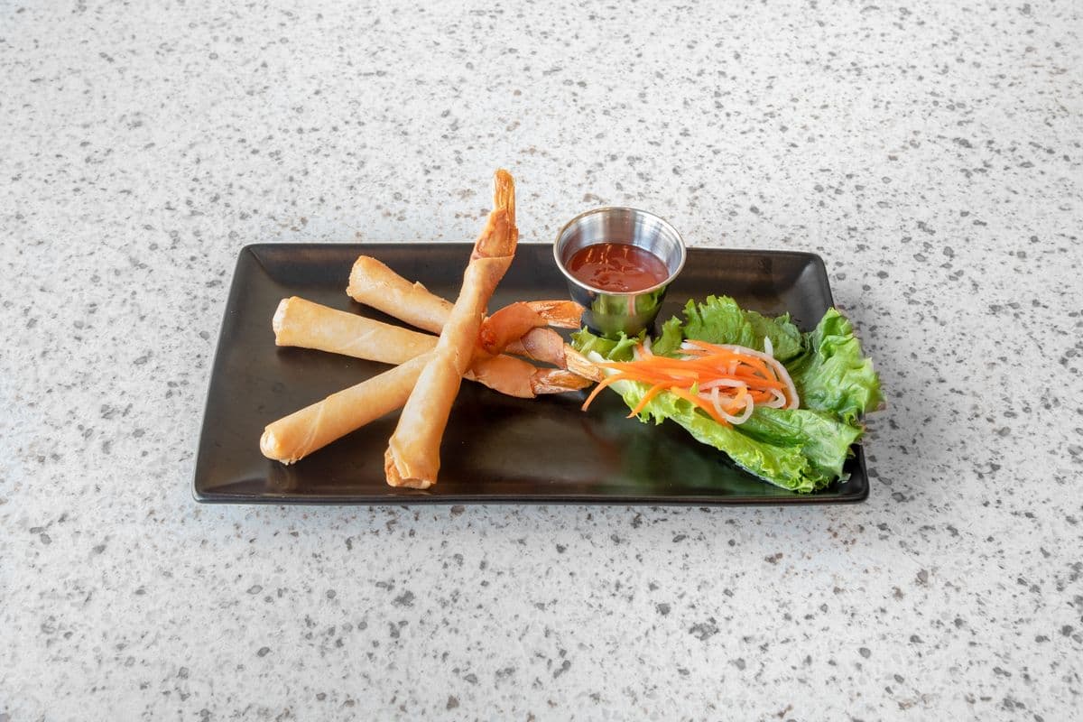 A4. Crispy Tiger Shrimp Roll (4 pcs)