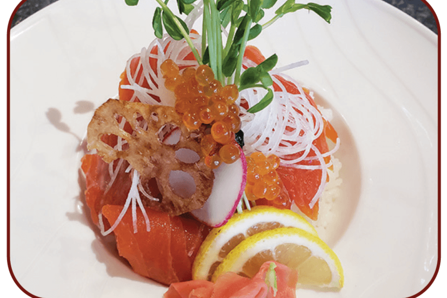 Salmon Donburi