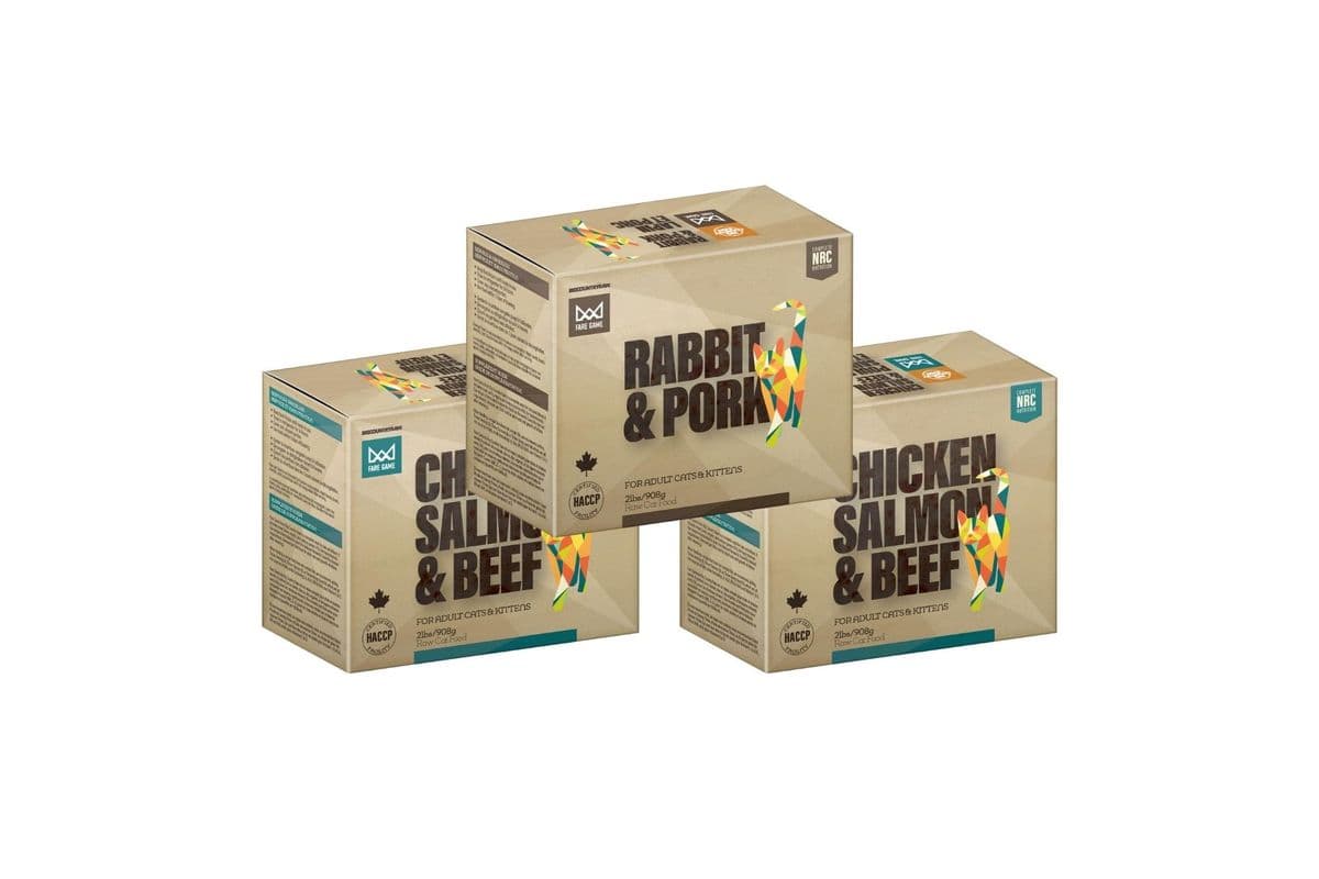 Big Country Fare Game Raw Cat Food