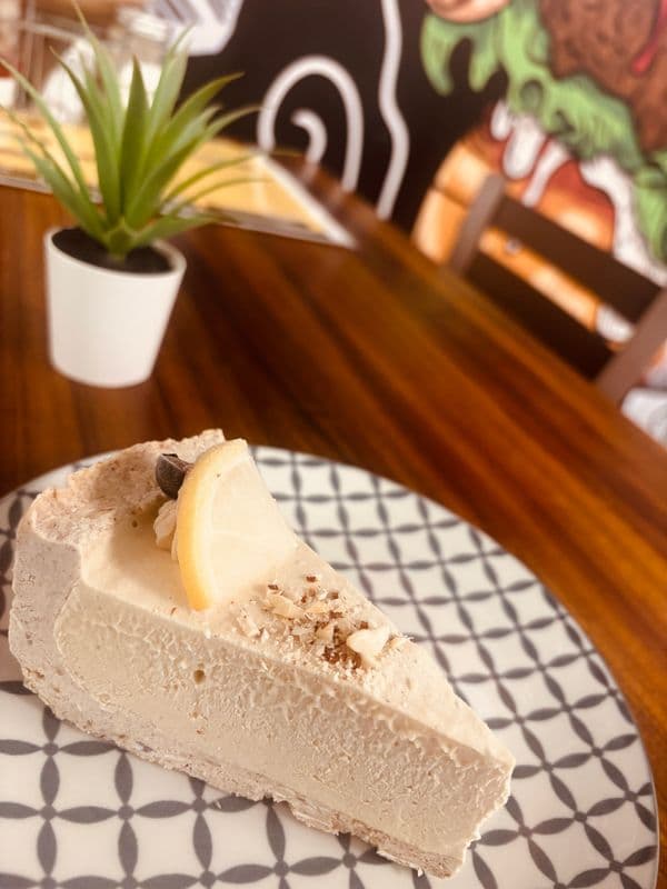 Creamy Lemon Cheesecake (V)(Gf)