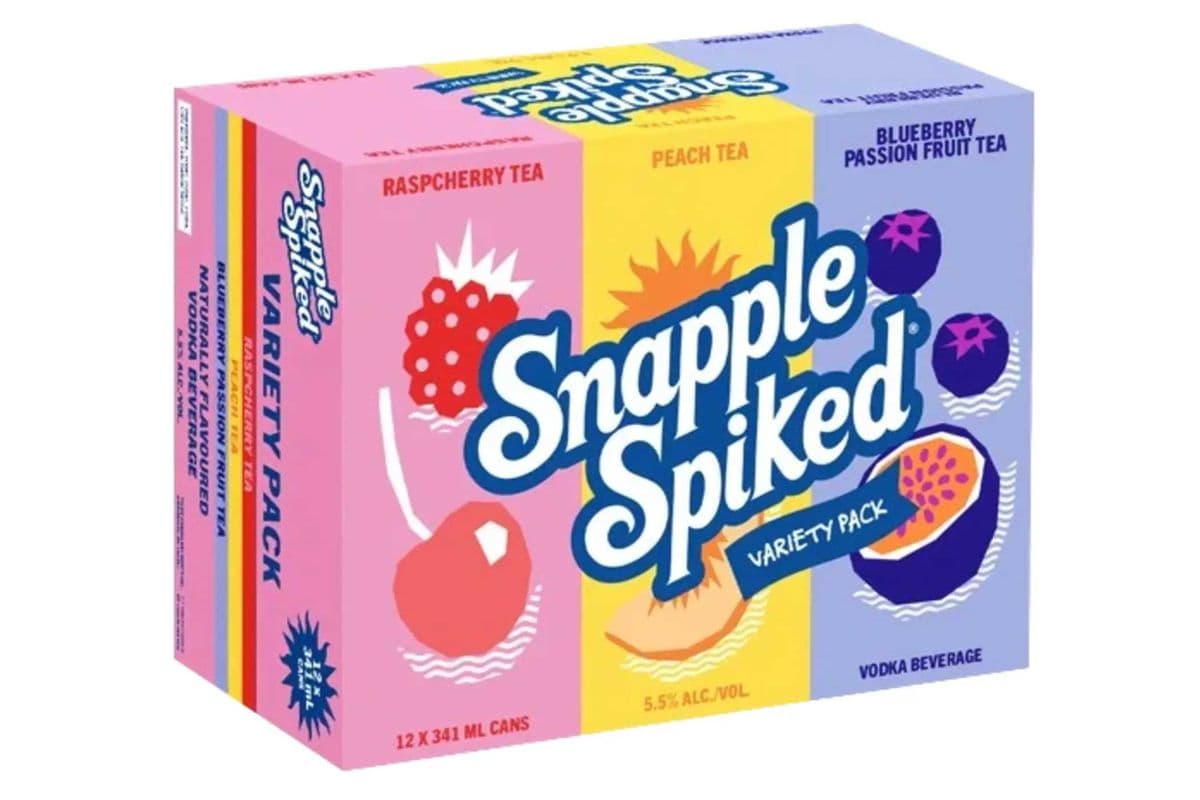 Snapple Spiked Variety Pack (12 x 341 ml)