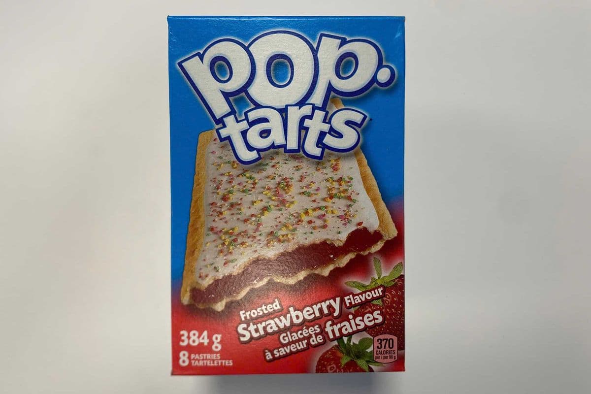 Poptarts Strawberry (384g) (370 Cal)