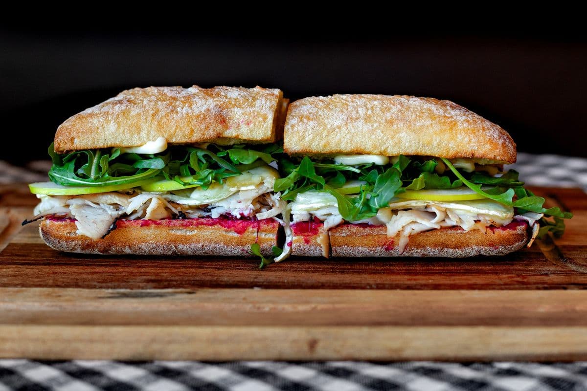 Cran and Brie Sandwich Combo