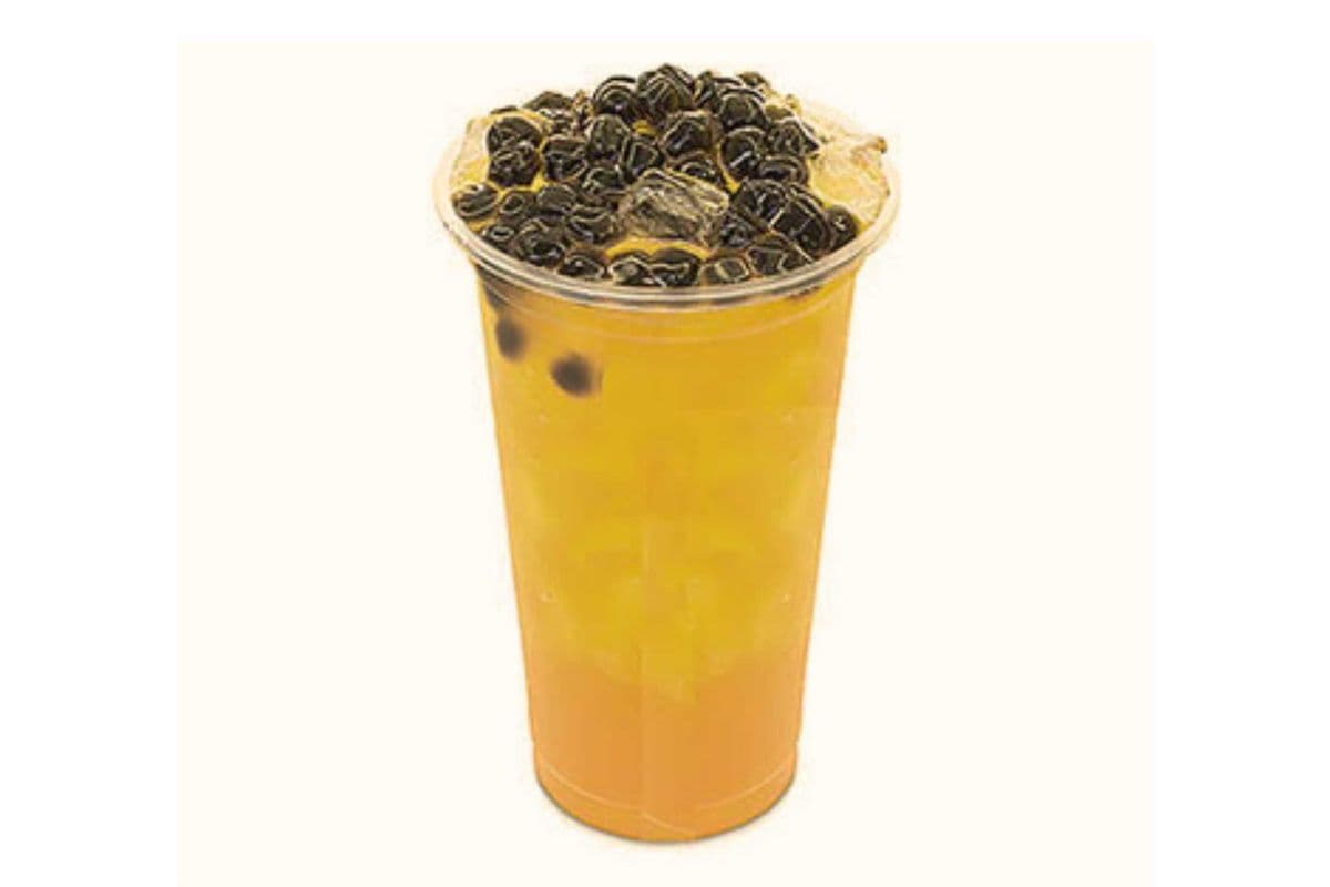 Mango flavored tea