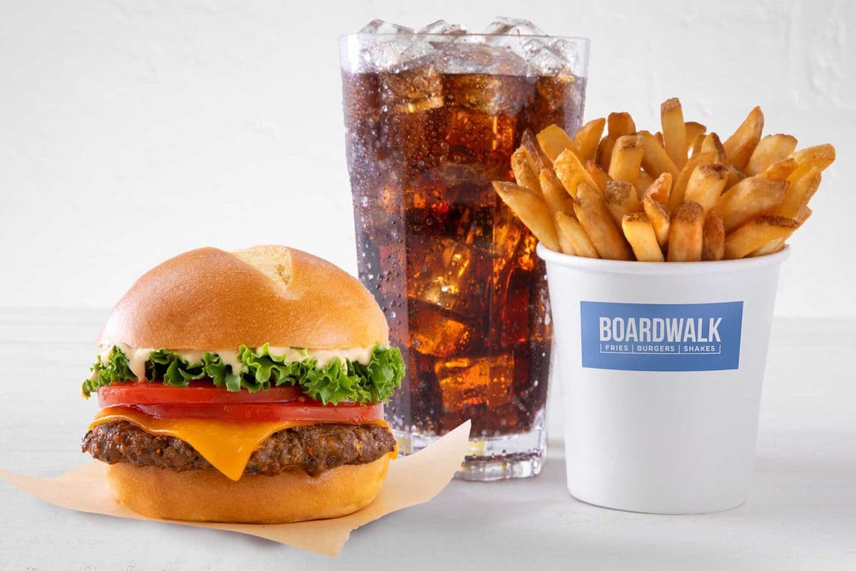 Boardwalk Classic Burger Combo