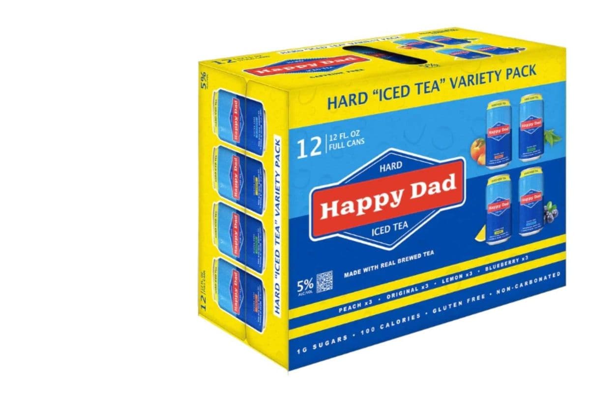 Happy Dad - Hard Iced Tea Variety Pack 12 (1 x 355ML)