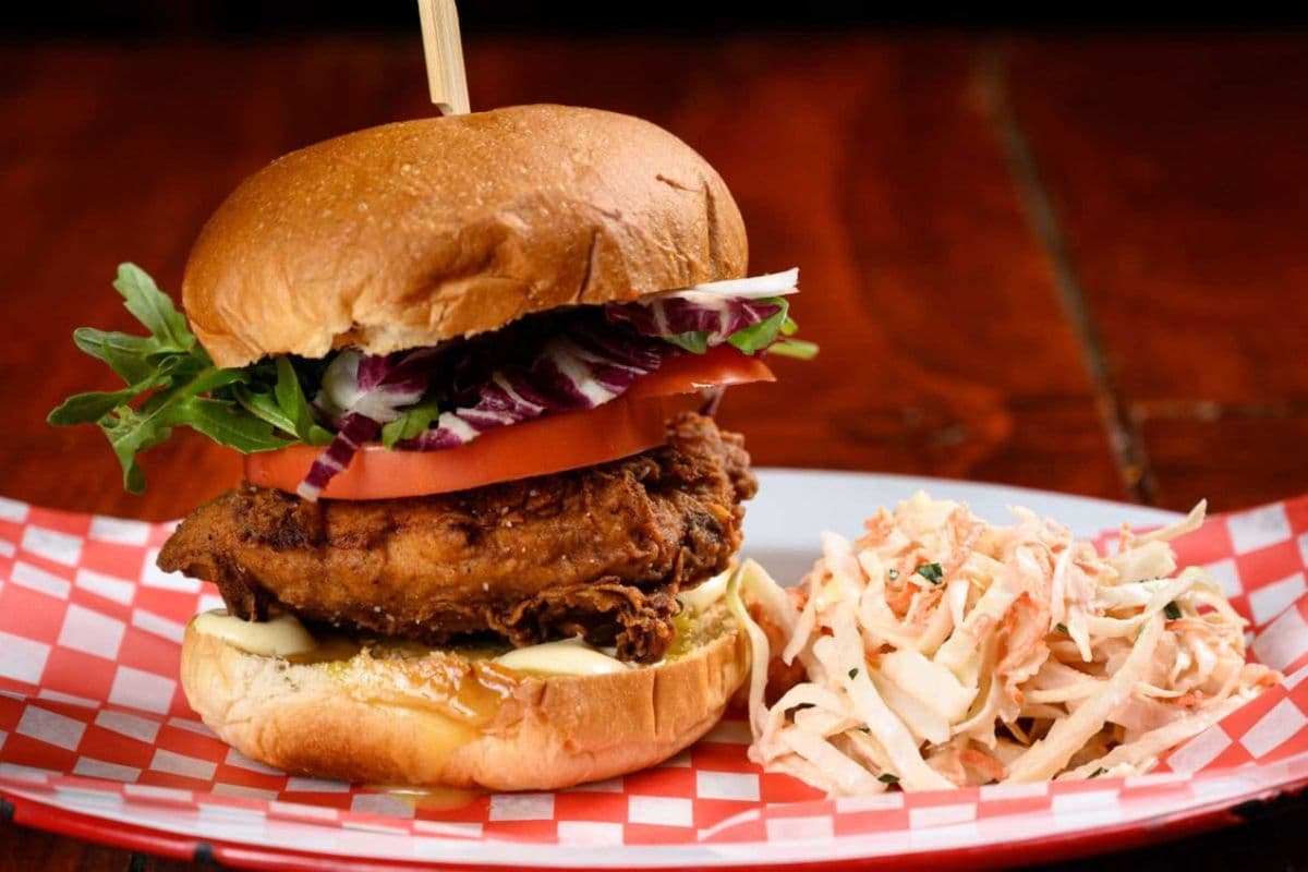 Buttermilk Fried Chicken Burger
