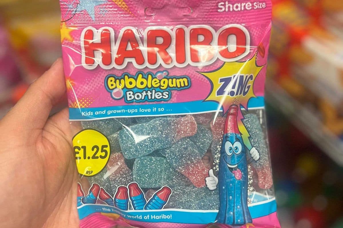 Haribo Bubblegum Bottles