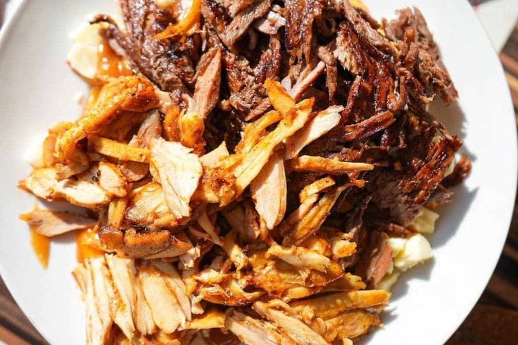 Poutine au viande doner
