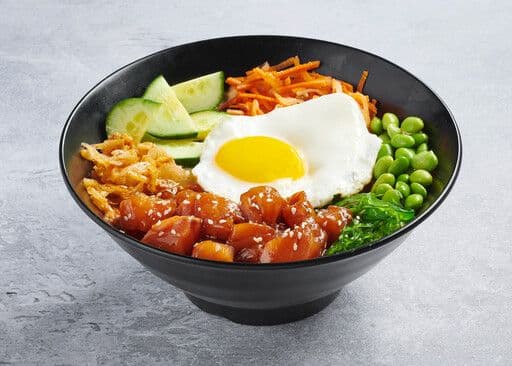Bibimbap saumon / Salmon bibimbap