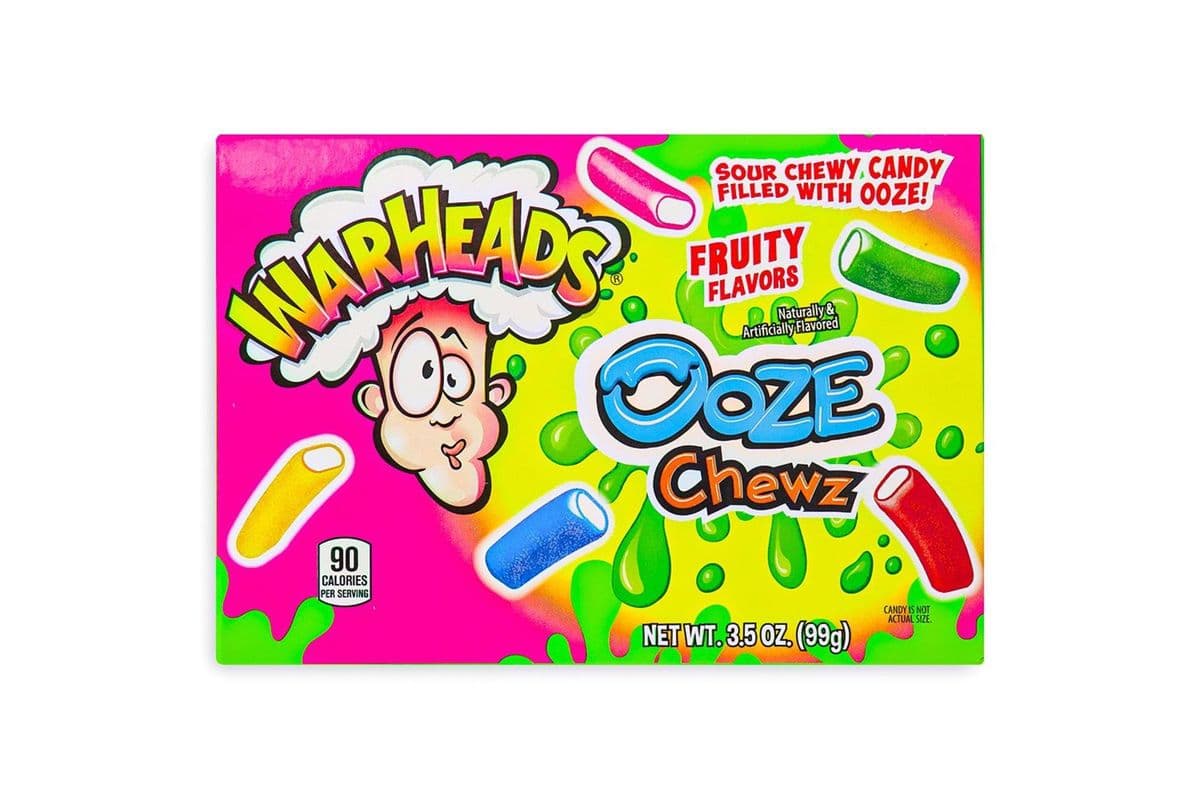 WarHeads Ooze Chews (USA) (99g) (360 Cal)