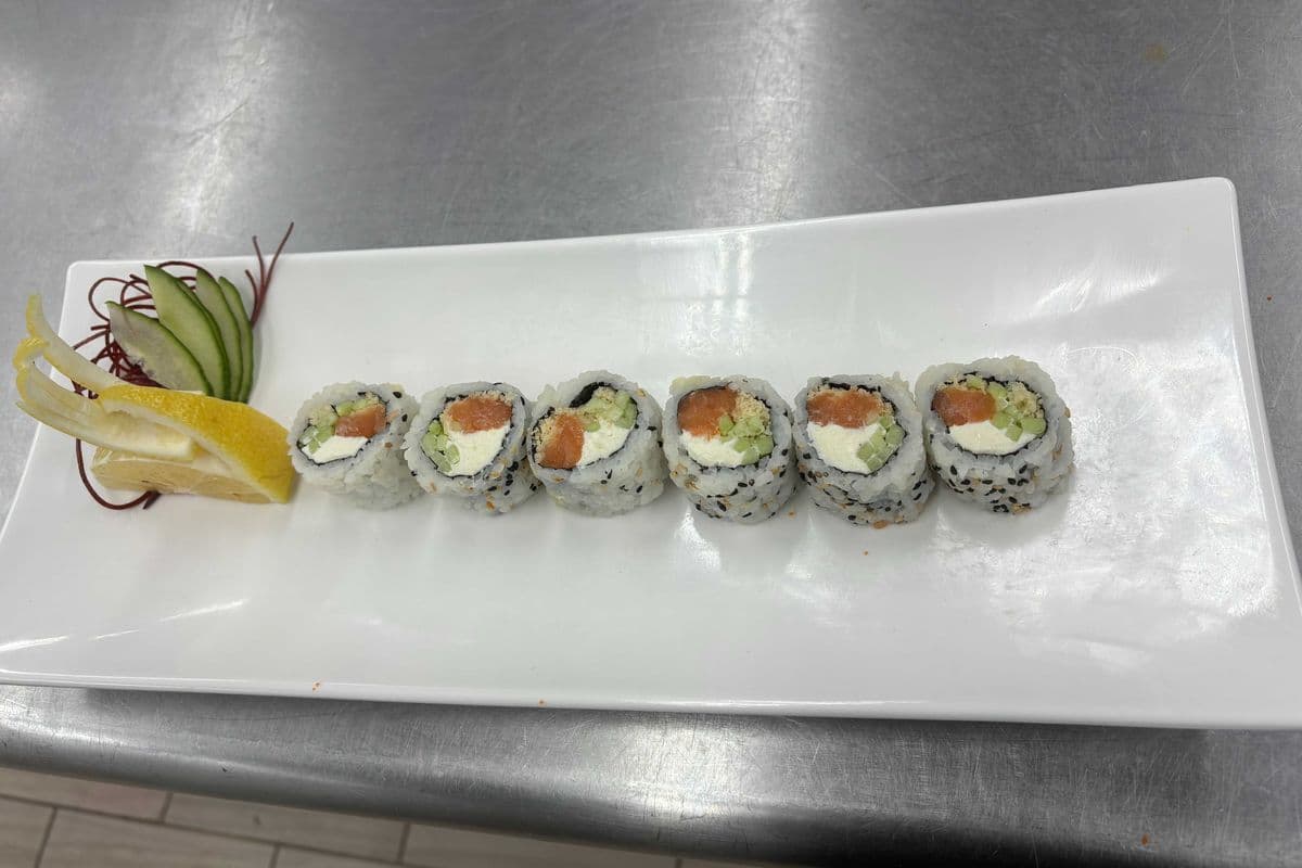 Cream Cheese Salmon Roll