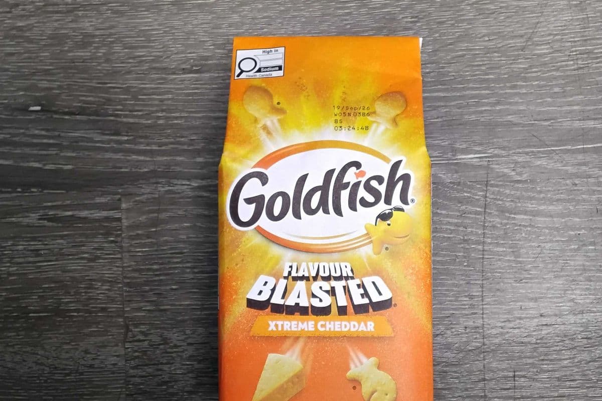 Goldfish flavour blasted xtreme cheddar (180g)