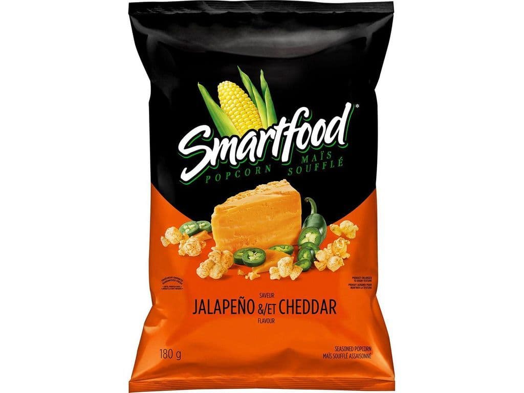Smartfood Jalapeno Cheddar Popcorn 180g Spicy