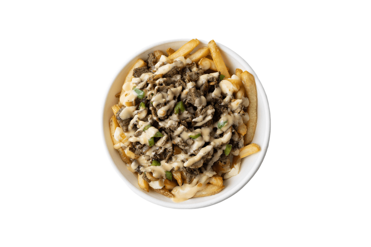 Philly Cheese Steak Poutine