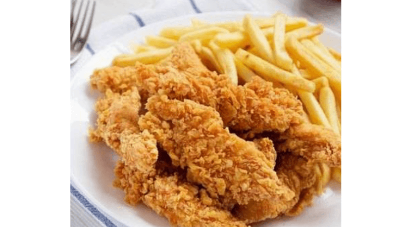 Chicken Strips with Fries
