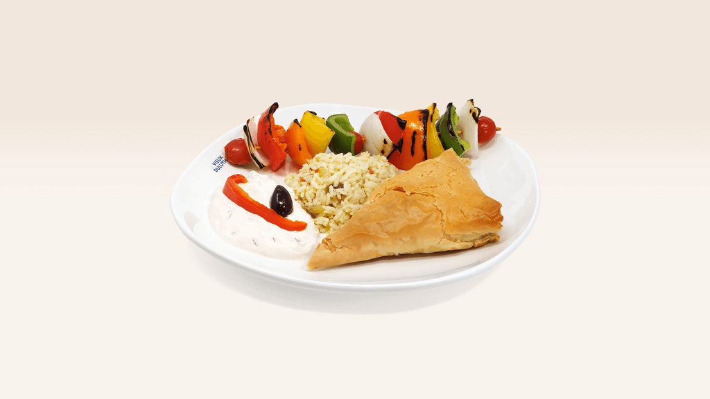 Assiette spanakopita / Spanakopita Plate