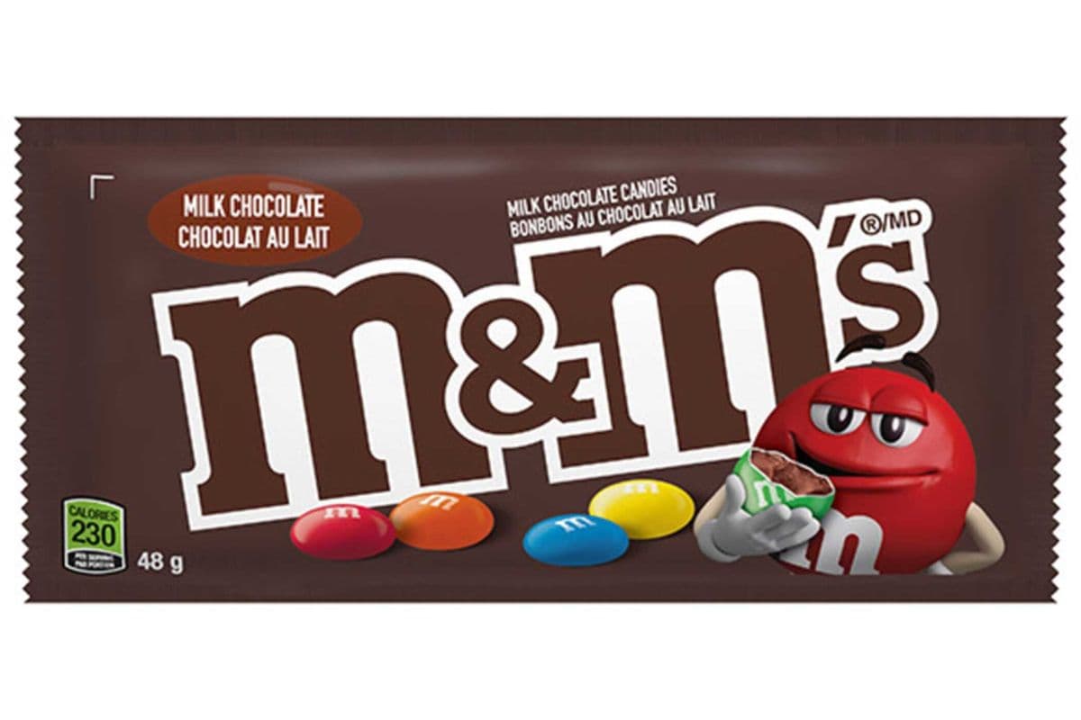 M&M's Milk Chocolate (48g) (230 Cal)