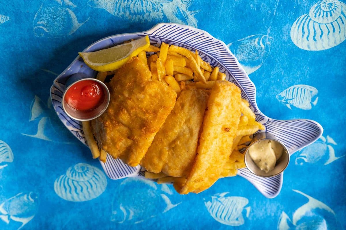 Trio of Fish 'N Chips