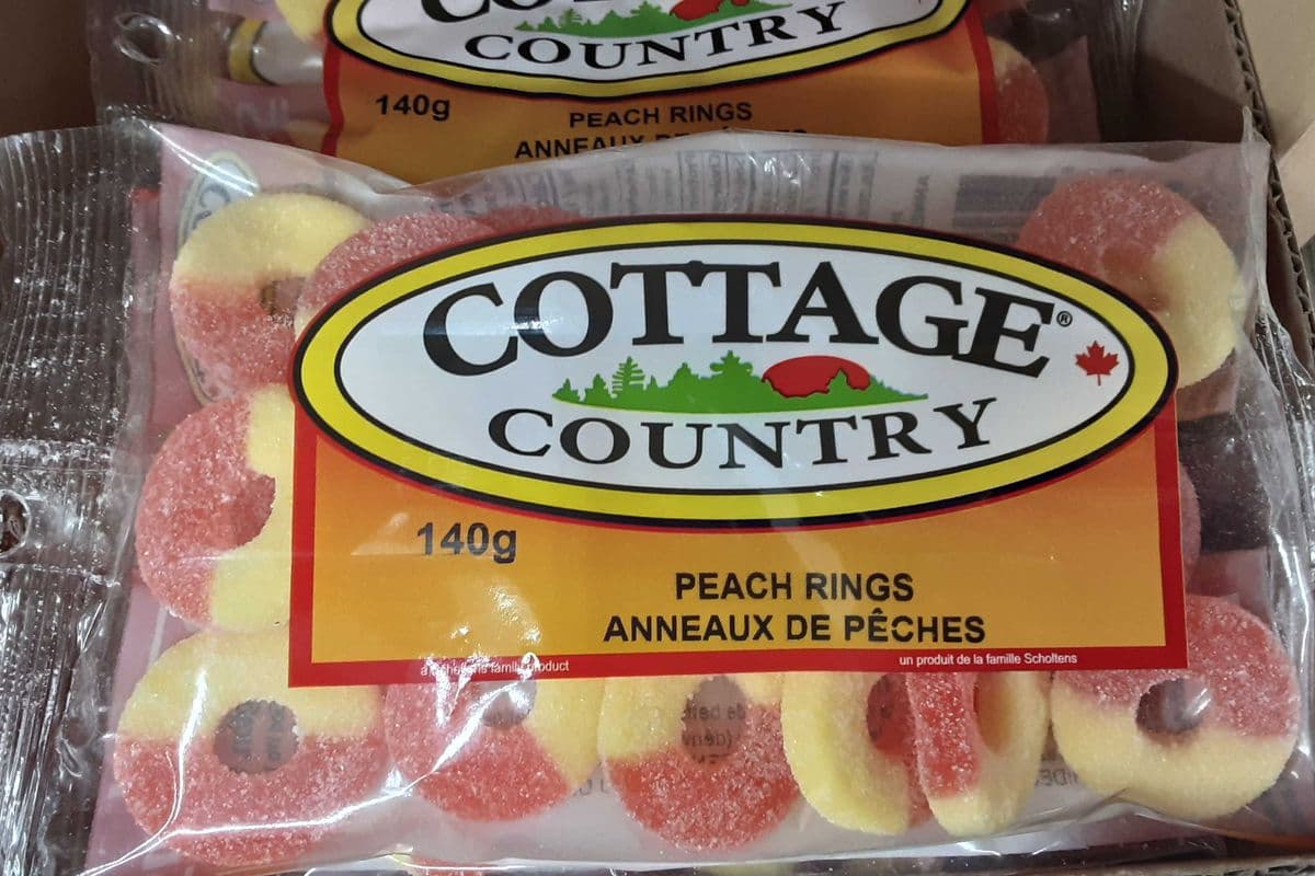 COTTAGE COUNTRY'S peach rings (140 g)