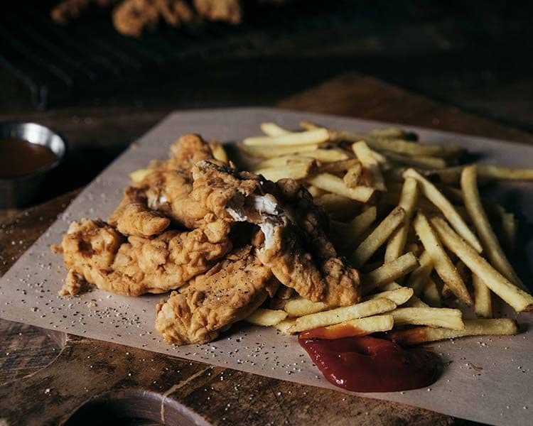 Naked & Afraid Chicken Fingers