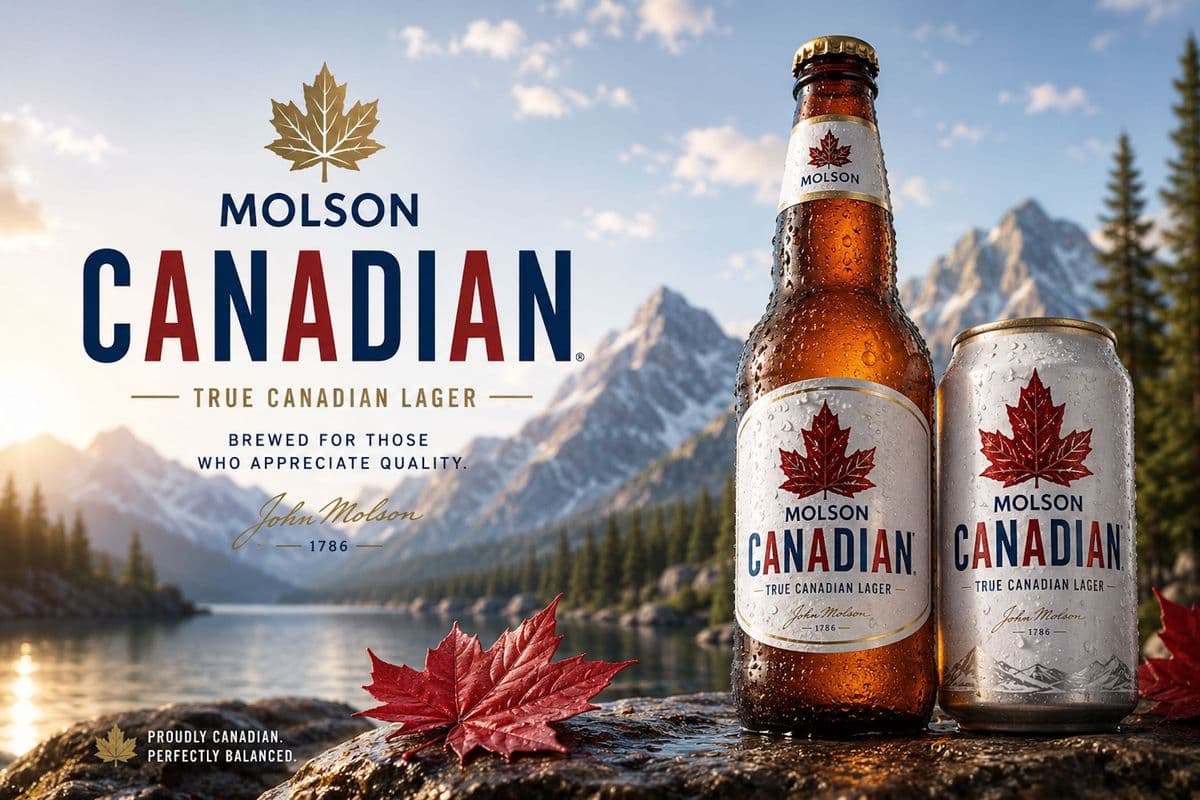 CANADIAN (6 CANS X 355ML) 5.0% ABV (6 x 355 mL)