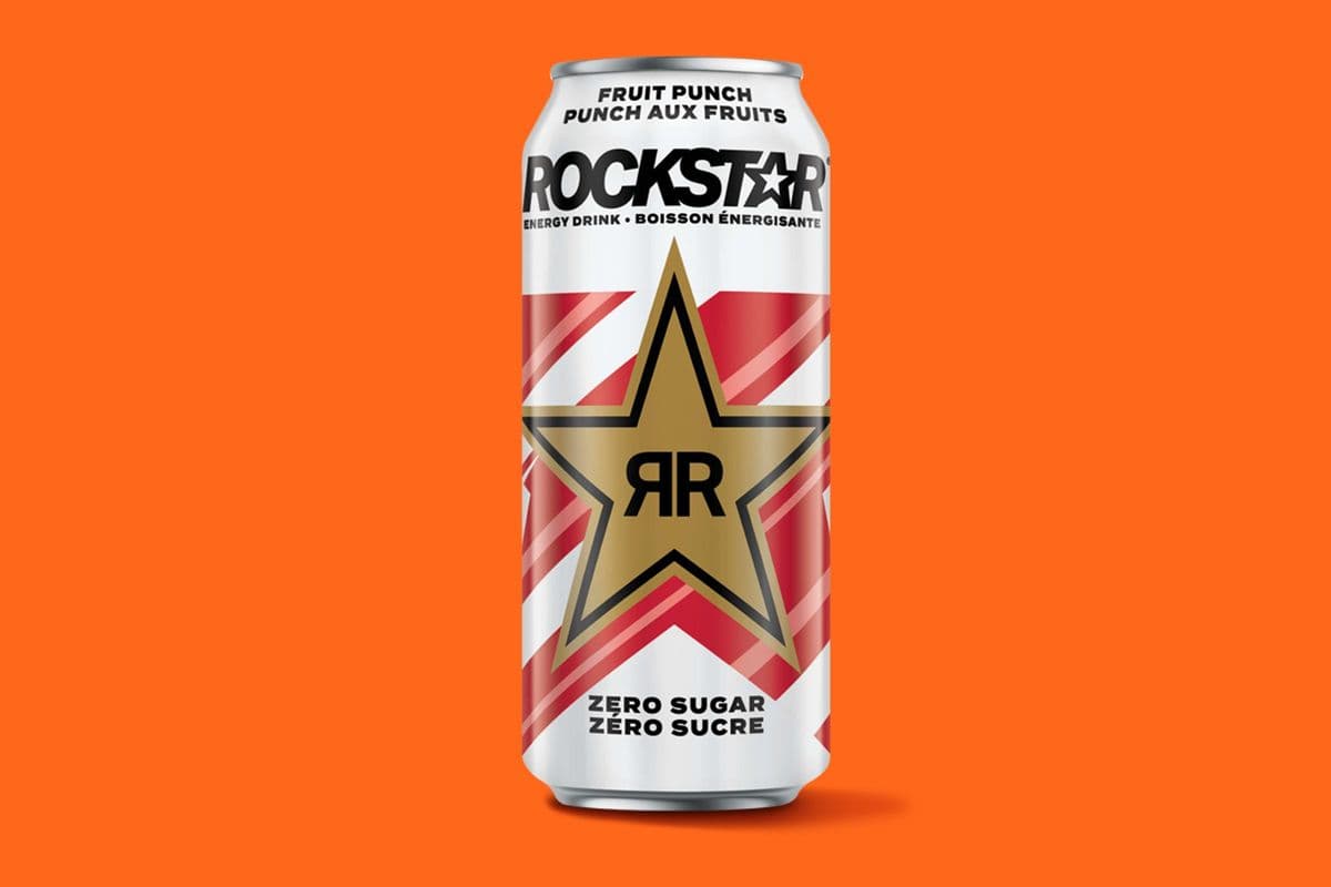 Rockstar® Punched Zero Fruit Punch Energy Drink (473ml)