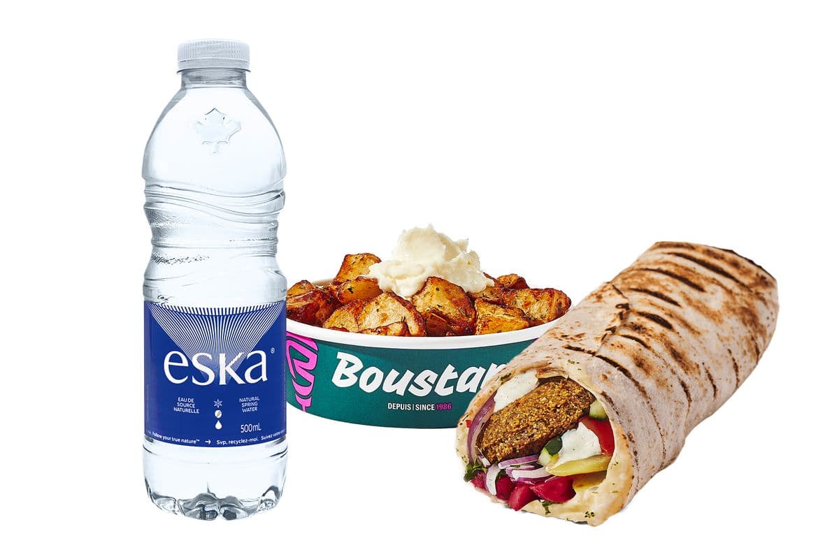 SAJ Falafel Pita Combo
