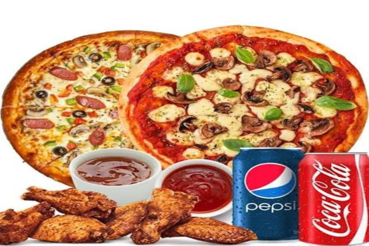 2 X-Large Pizza + 10 Wings + 2 Cans