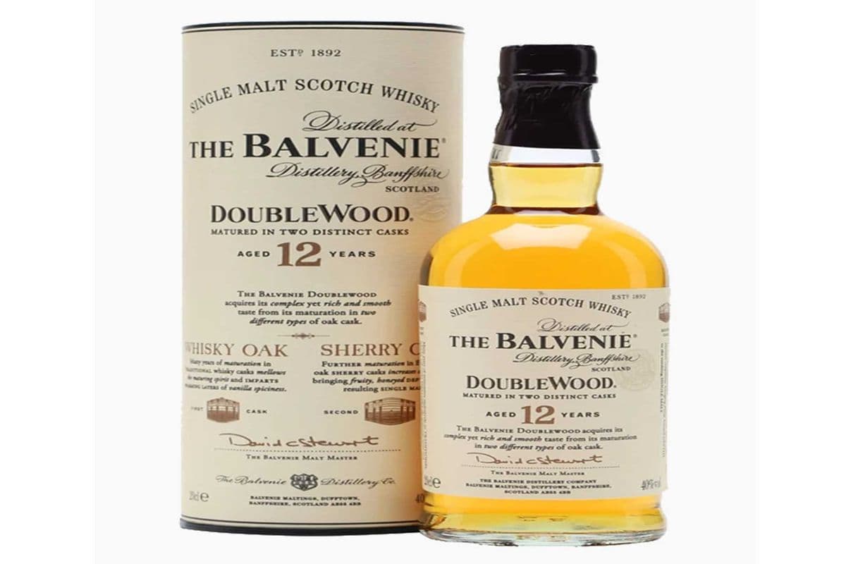 BALVENIE DOUBLEWOOD 12 YR SCOTCH WHISKY 750 ML (1 x 750ML)