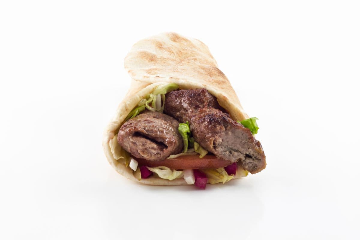 Beef Kebab Wrap
