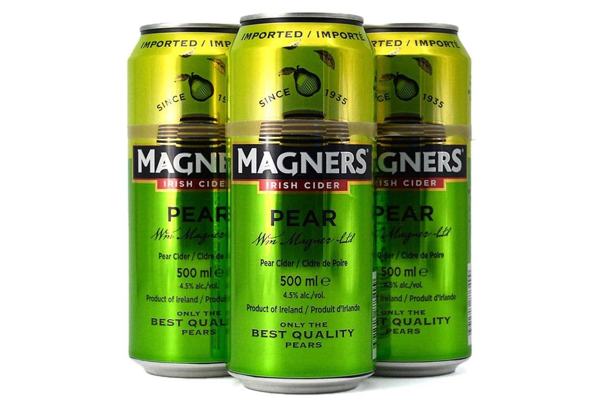 MAGNERS PEARS CIDER 4 CANS (4 x 500 ML)