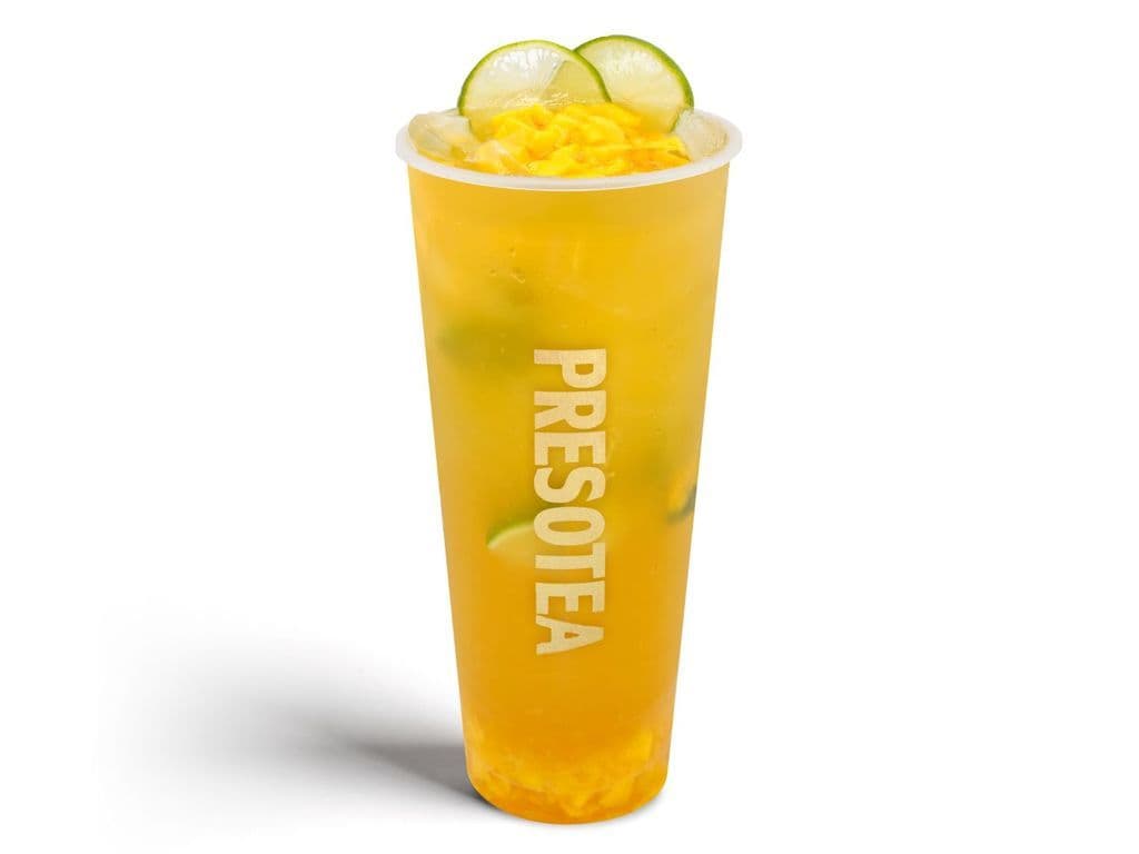 Limonade verte à la mangue / Mango Lime Crush Tea