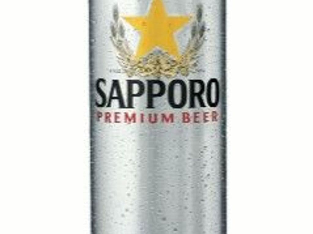 Sapporo, 500ml canned beer (4.9% ABV)