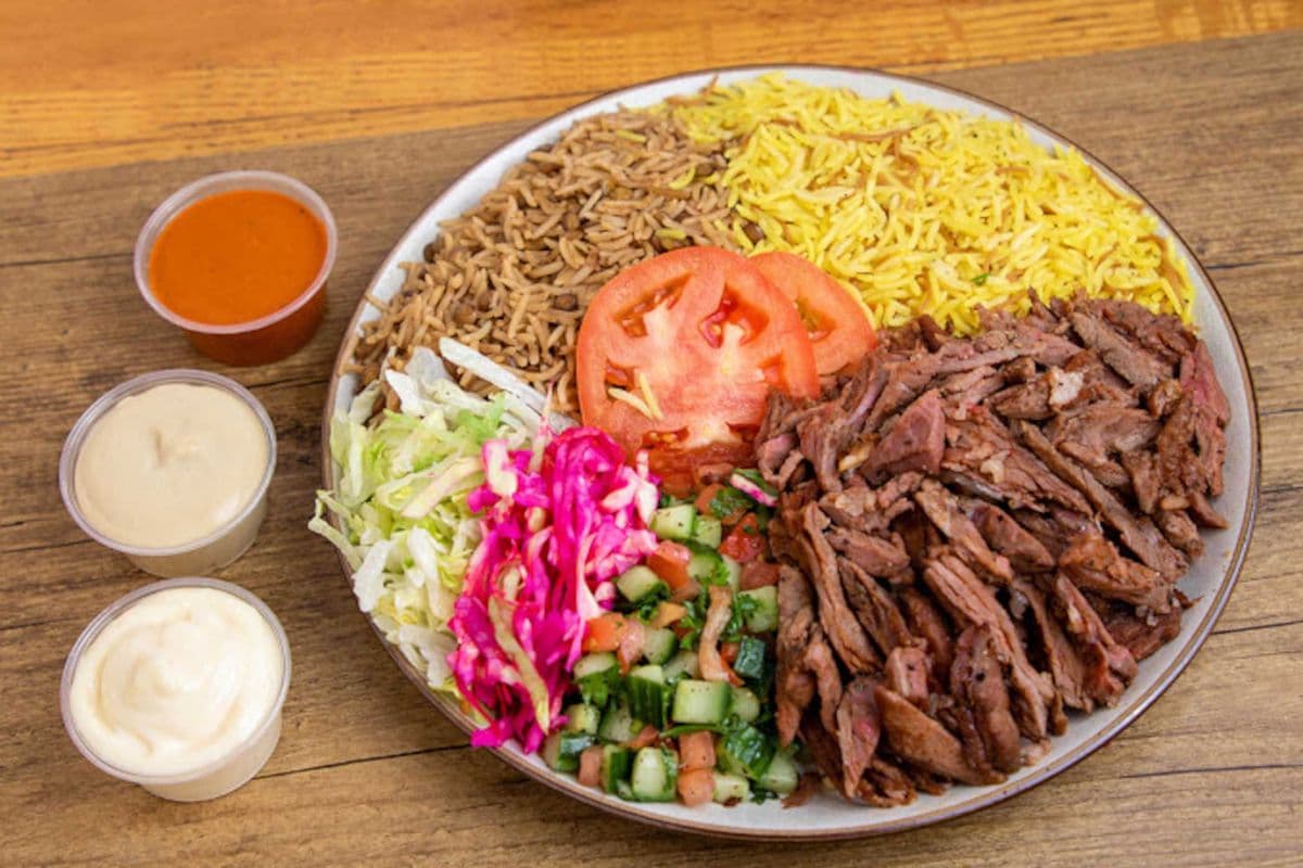 Beef Shawarma Platter