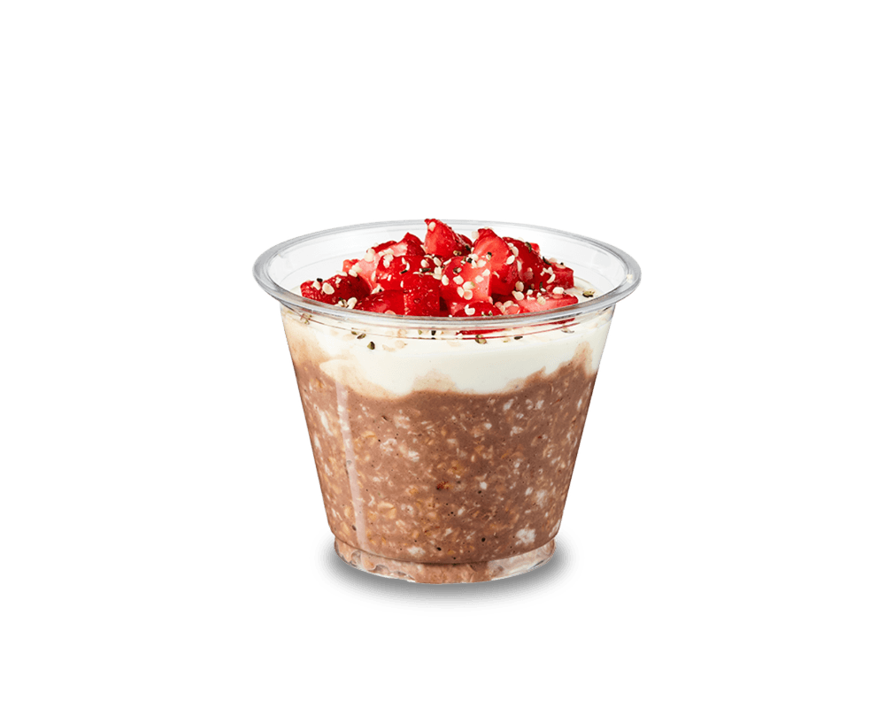 Chocolate Protein Overnight Oats